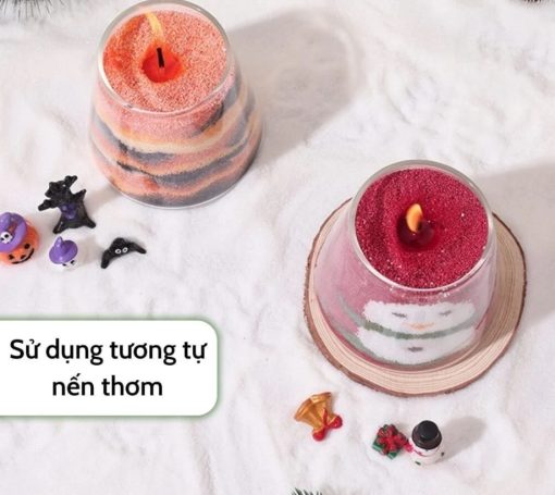Soloria cát nến thơm quà tặng giáng sinh 450g - Hình ảnh 3