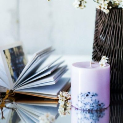 nến thơm hương Lavender