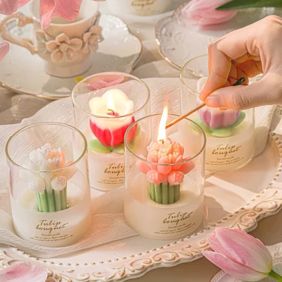 nến thơm tulip